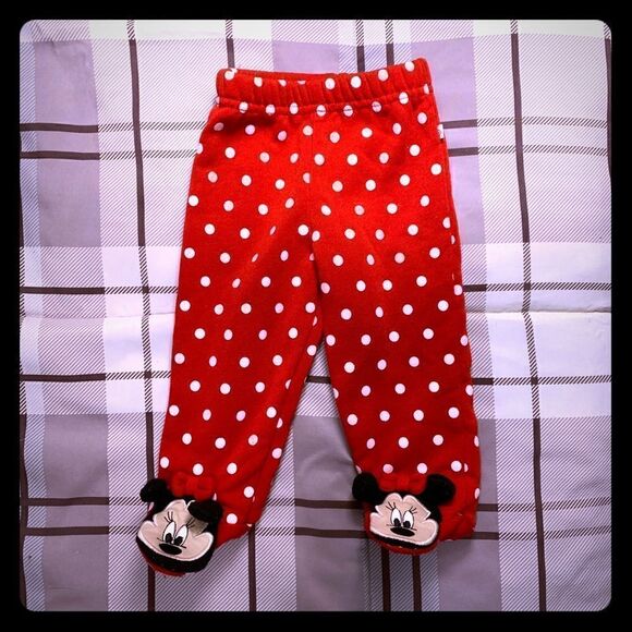Minnie Mouse Footie Sweatpants  - Picture 1 of 5
